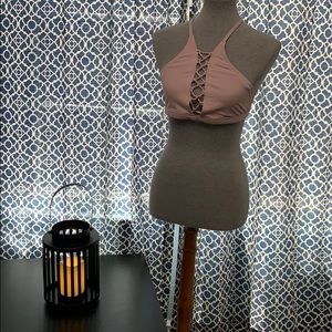 Victoria’s Secret PINK bikini top purple